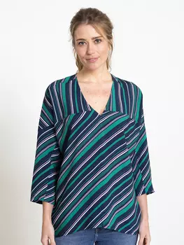 Выкройка: Блузка в стиле оверсайз