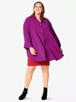 Выкройка: Блузка в стиле оверсайз