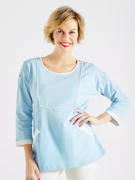 Выкройка: Блузка в стиле ретро