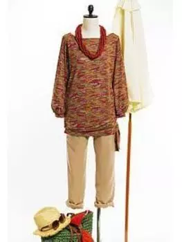 Выкройка: Блузон прямого кроя