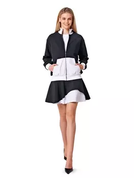 Выкройка: Блузон с карманами-кенгуру