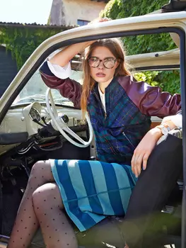 Выкройка: Блузон с рукавами реглан