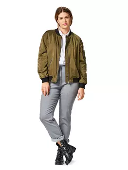 Выкройка: Блузон с рукавами реглан