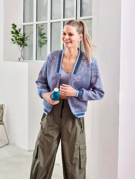 Выкройка: Блузон в спортивном стиле