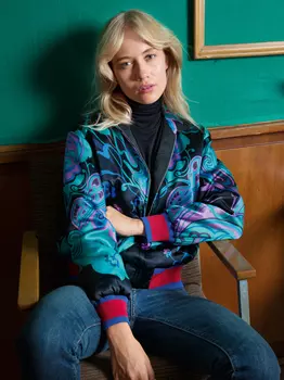 Выкройка: Блузон в стиле 70-х