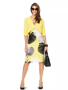 Выкройка: Болеро и платье-футляр