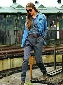 Выкройка: Брюки