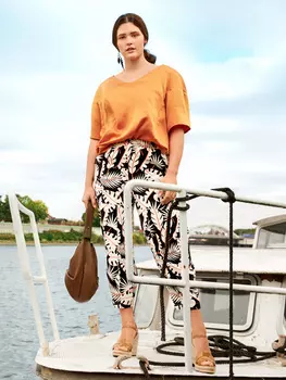 Выкройка: Брюки-бананы