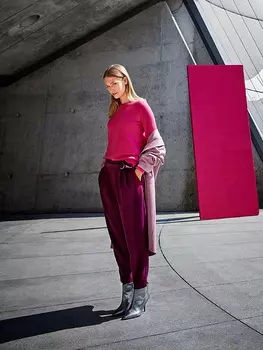 Выкройка: Брюки-бананы