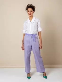 Выкройка: Брюки без застежки