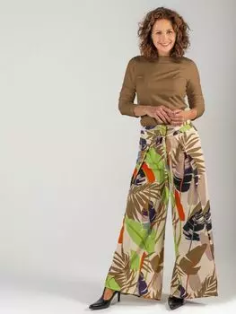 Выкройка: Брюки без застежки