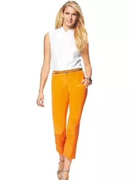 Выкройка: Брюки длиной 7/8