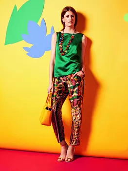 Выкройка: Брюки длиной до щиколотки