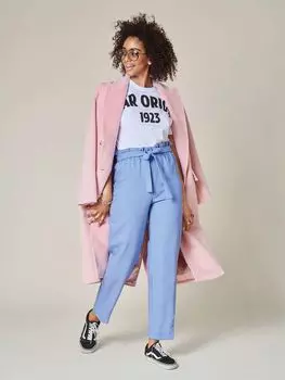 Выкройка: Брюки длиной до щиколоток