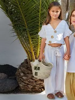 Выкройка: Брюки для девочки