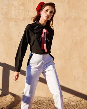 Выкройка: Брюки-дудочки