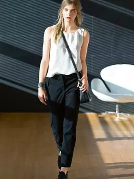 Выкройка: Брюки-дудочки