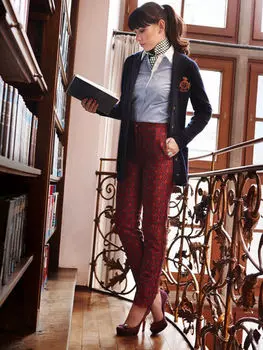 Выкройка: Брюки-дудочки