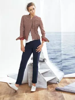 Выкройка: Брюки-дудочки