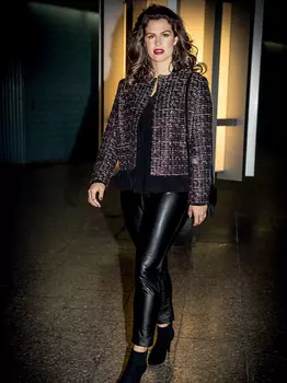 Выкройка: Брюки из кожи