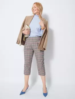 Выкройка: Брюки капри