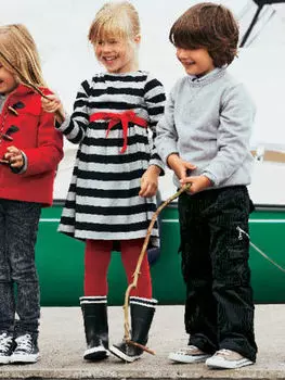 Выкройка: Брюки карго для мальчика