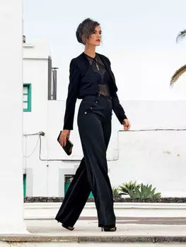 Выкройка: Брюки клеш