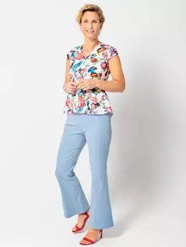 Выкройка: Брюки клёш