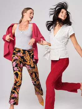 Выкройка: Брюки-клёш