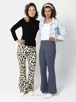 Выкройка: Брюки-клёш