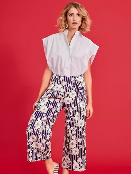 Выкройка: Брюки-кюлоты