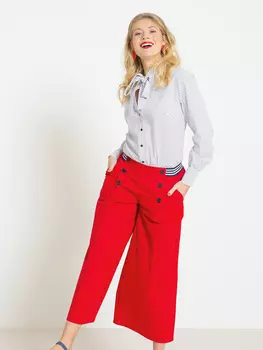 Выкройка: Брюки-кюлоты