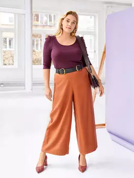 Выкройка: Брюки-кюлоты