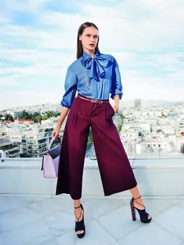 Выкройка: Брюки кюлоты