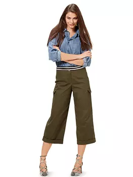 Выкройка: Брюки-кюлоты