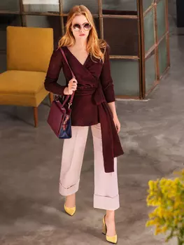 Выкройка: Брюки-кюлоты