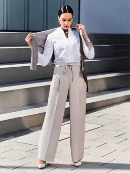 Выкройка: Брюки марлен