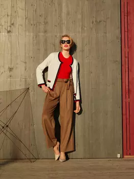 Выкройка: Брюки марлен