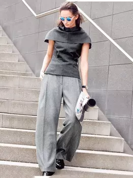 Выкройка: Брюки марлен