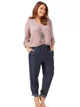 Выкройка: Брюки на эластичном поясе