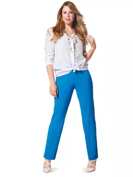 Выкройка: Брюки на эластичном поясе