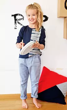 Выкройка: Брюки на эластичном поясе