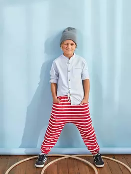 Выкройка: Брюки на эластичном поясе