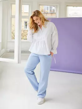 Выкройка: Брюки на эластичном поясе