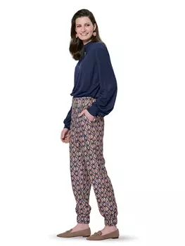 Выкройка: Брюки на эластичном поясе