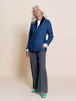 Выкройка: Брюки на фигурной кокетке