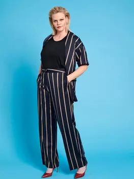 Выкройка: Брюки на кулиске