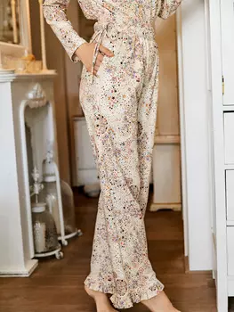 Выкройка: Брюки пижамные