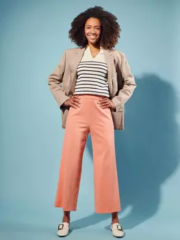 Выкройка: Брюки простого кроя