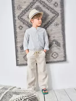 Выкройка: Брюки прямого кроя